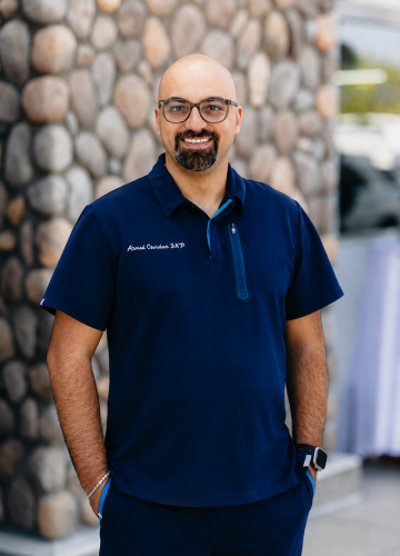 Ahmad Ghandour, DNP, aesthetic injector at Aterna Wellness